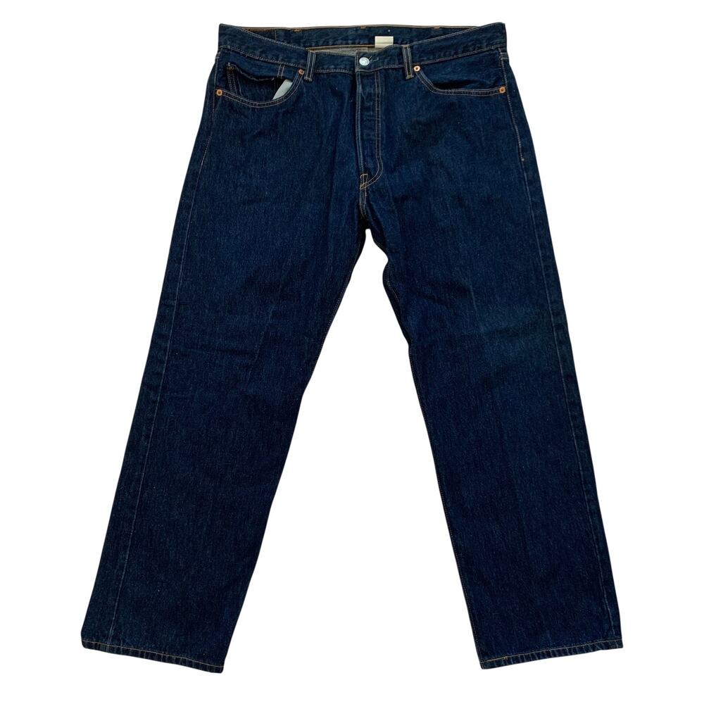 VTG Levi's 501 Mens 38x30 Dark Blue Wash WPL 423 Cotton Denim Jean Guatemala